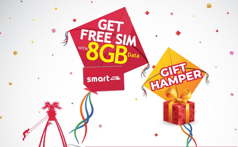 Smart Cell Dashain Offers | Free SIM with 8 GB data
