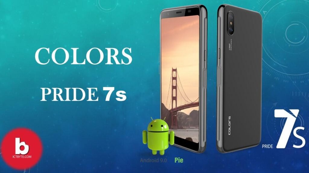 Colors Pride 7s With 13 MP camera and a 32 GB storage available in Nepal Under Rs. 10,000 Colors Pride 7S price in Nepal