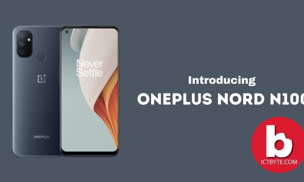  OnePlus Nord N100 launched at a Much affordable price for 4GB RAM, 5000mAH battery, and Triple rear camera.