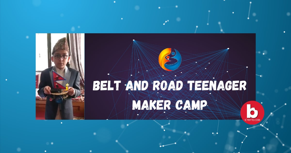 Nepal selected at 4th Belt and Road Teenager Maker Camp
