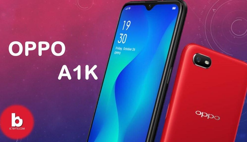 Oppo A1K with 4000 mAh and Helio P22 Chipset now available under Rs. 15,000