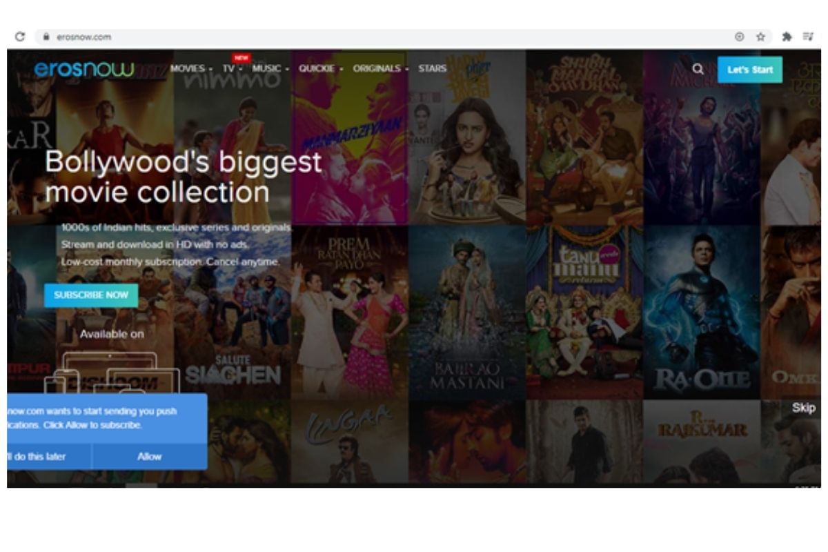 free sites to watch hindi movies online