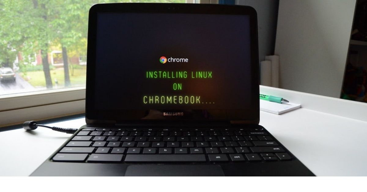 install linux on chromebook