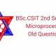 BSc.CSIT Second semester Microprocessor