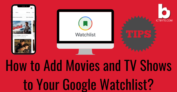 How to Add Movies and TV Shows to Your Google Watchlist