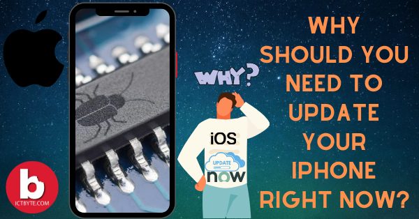 Why should you need to update your iPhone iOS right now?