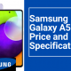 Samsung Galaxy A52 Price and Specifications