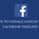 Change timeline date of your Facebook(1)