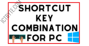 keyboard Shortcuts for your Computer