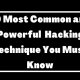 Hacking Method