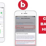 CHECK BATTERY HEALTH