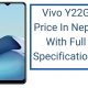 Vivo Y22G Price In Nepal
