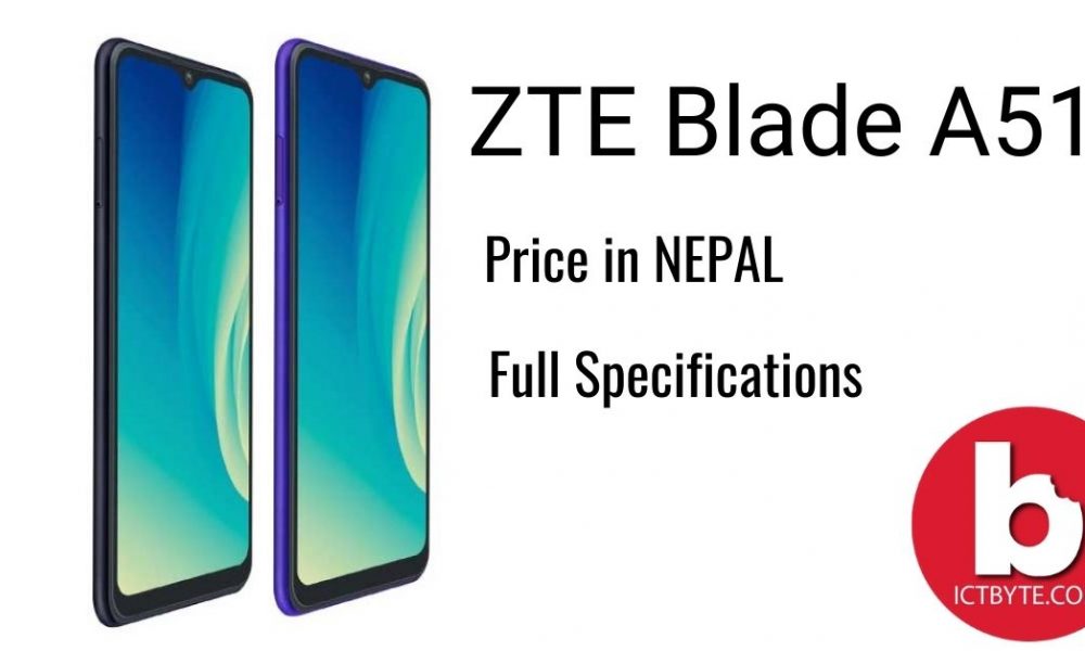 ZTE Blade A51 Price with Specifications in Nepal