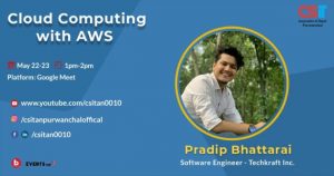 cloud computing event by CSITAN Purwanchal