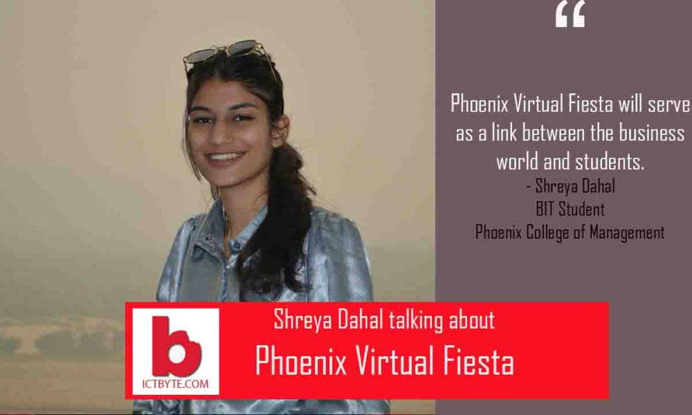 shreya dahal talks about phoenix virtual fiesta