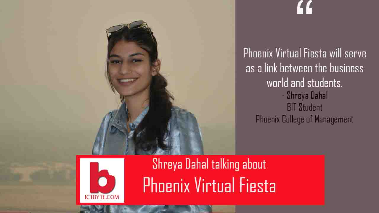 shreya dahal talks about phoenix virtual fiesta
