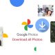 download all photos from Google Photos