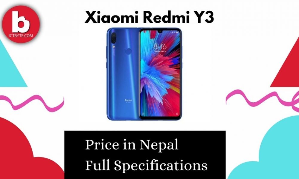  Xiaomi Redmi Y3 Price in Nepal With Full Specifications [2021]