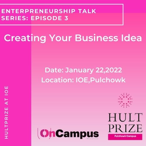Entrepreneurship Talk Sesssion