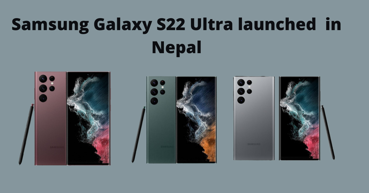 Samsung Galaxy S22 Ultra price in Nepal