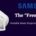 portbale projector by samsung