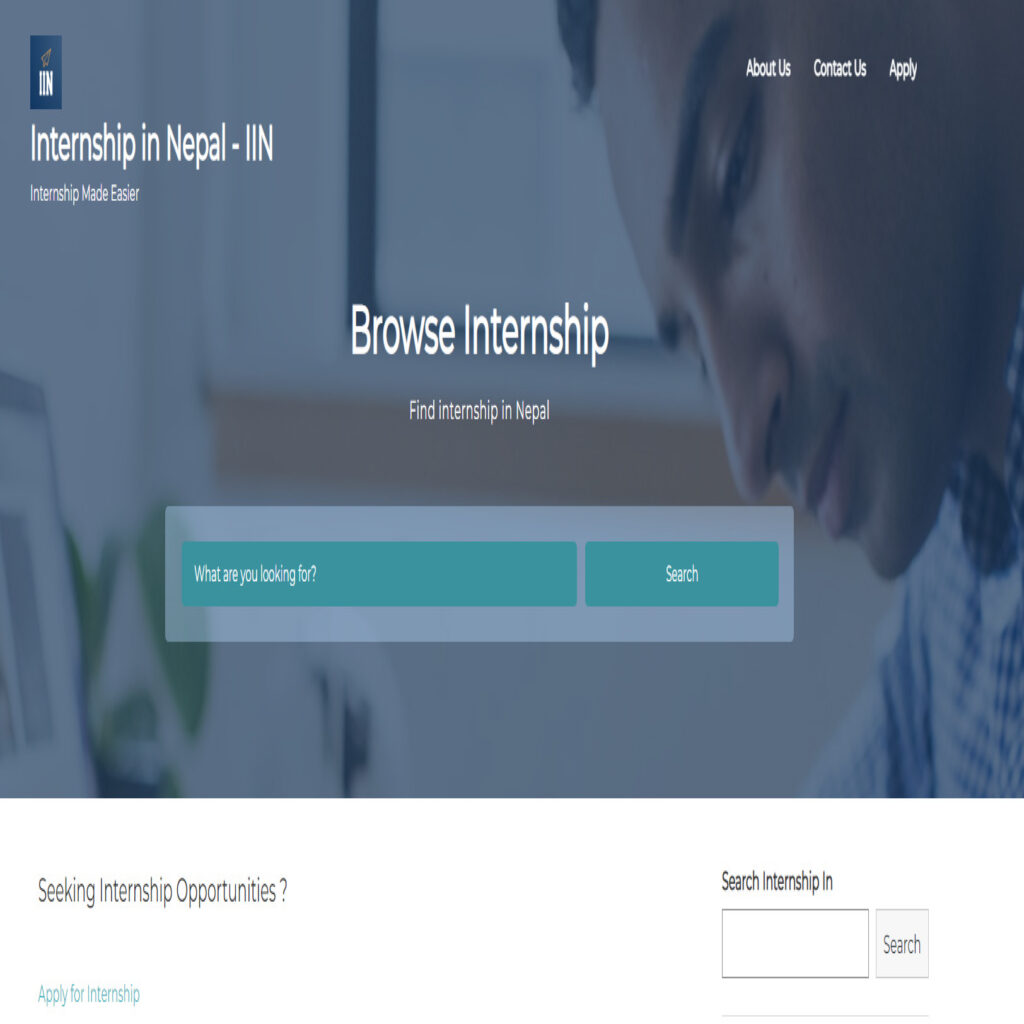 Internship in Nepal. 5 Platforms which will help you to find internships in Nepal internship in nepal