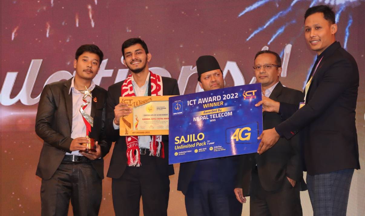 Karobar App wins Rising Star Innovation ICT Award 2022