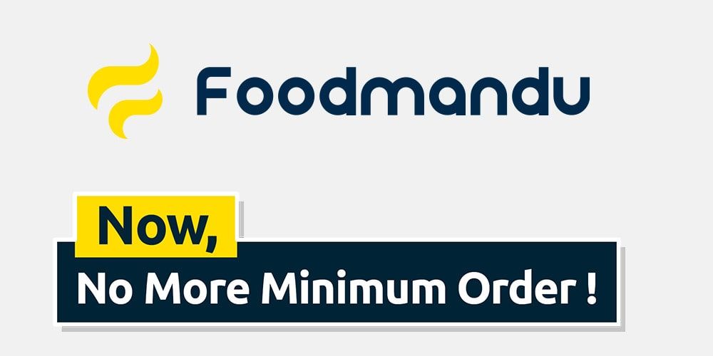 Foodmandu : No Minimum Order and Reduced Delivery Fees