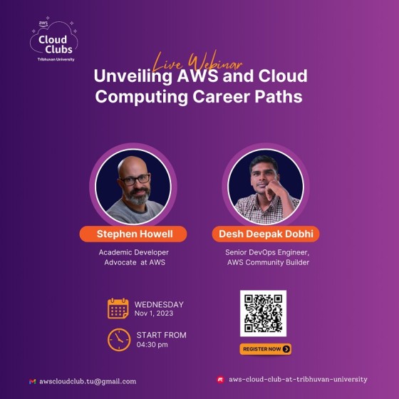 AWS Cloud Club at Tribhuvan University gears up for event: AWS and Cloud Computing Career Paths