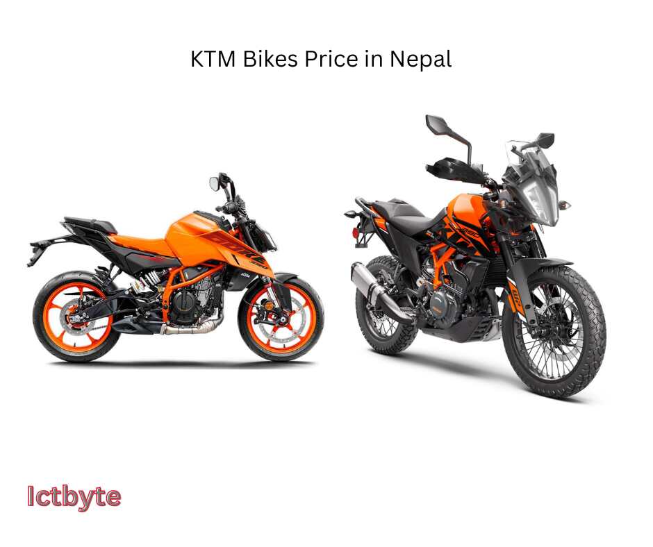 KTM Bikes Price in Nepal (2023 Dec Update)