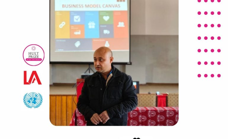 Hult Prize LACM Hosts Successful Business Model Canvas Event Under the Leadership of Mr. Birat Shrestha