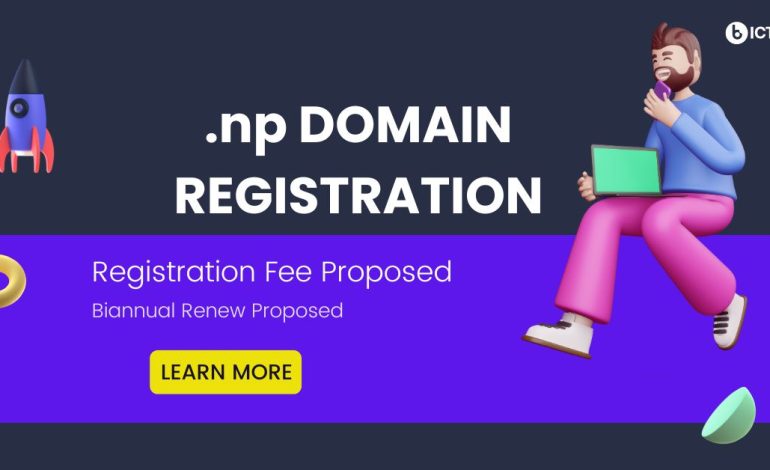 .np domain registration fee in nepal