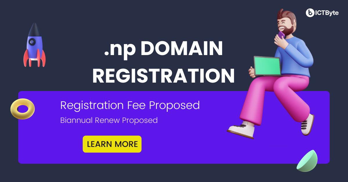 .np domain registration fee in nepal