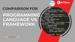 programming language vs framework