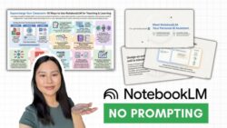 create infographics in notebook lm